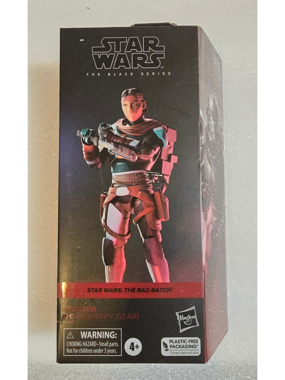 Hasbro Star Wars The Black Series #15 Hunter (Mercenary Gear) 6” The Bad Batch